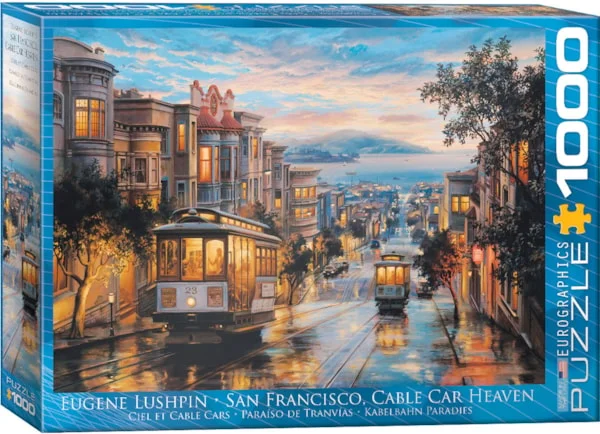 San Francisco Cable Car Heaven 1000pc - EuroGraphics Puzzle