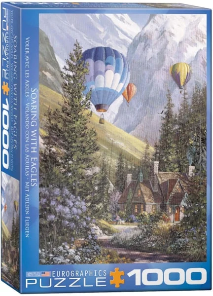 Soaring with Eagles 1000pc - EuroGraphics Puzzle