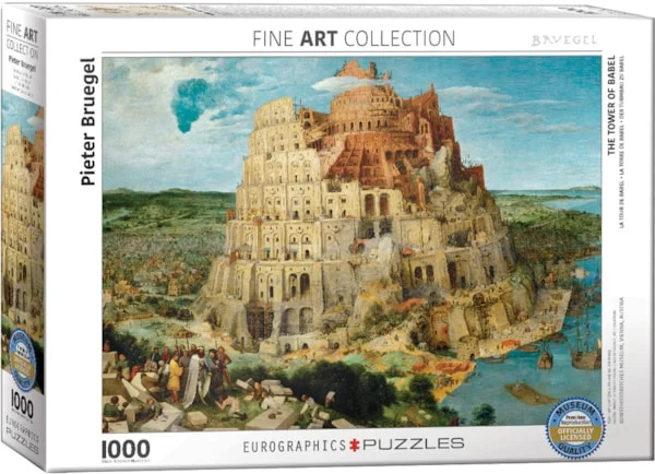 The Tower of Babel 1000pc - EuroGraphics Puzzle