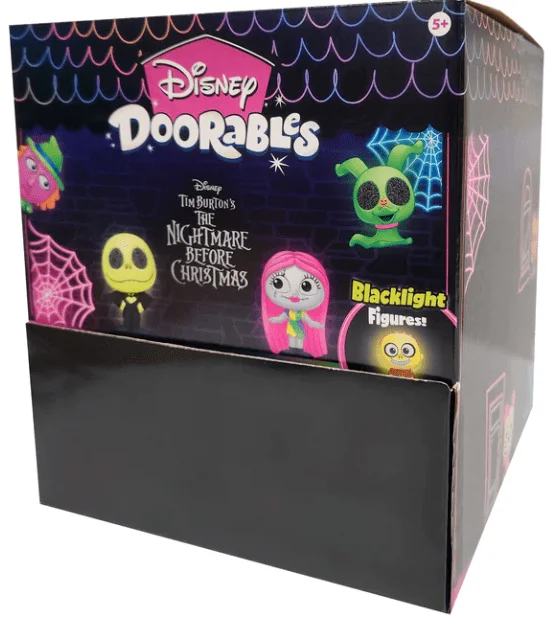 Disney Doorables - The Nightmare Before Christmas Blacklight Figures