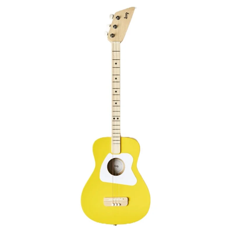 Loog Pro Acoustic Guitar · Yellow