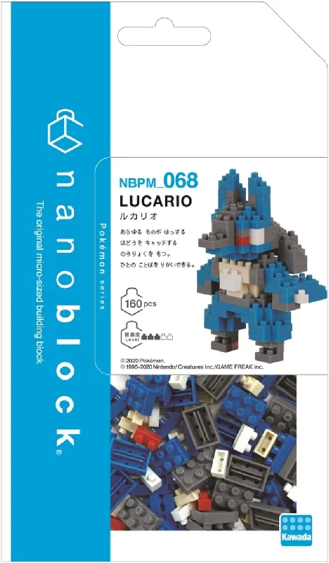 Lucario Nanoblock Pokemon Series