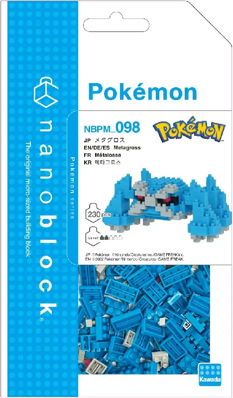 Metagross Nanoblock Pokemon Series