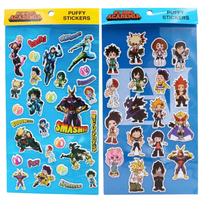 My Hero Academia Puffy Stickers