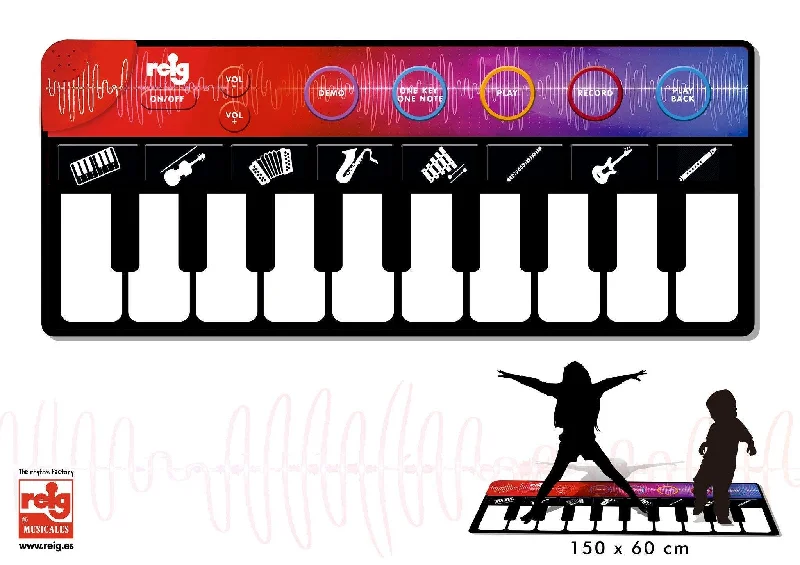 Reig Musical Piano Playmat