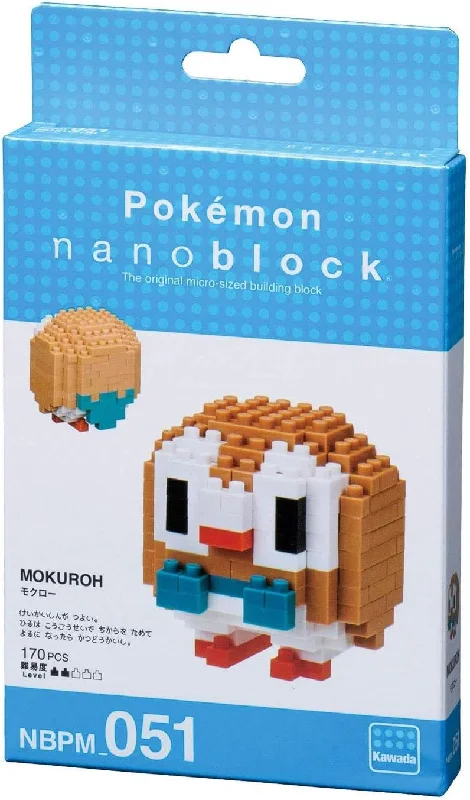 Rowlet Nanoblock Pokemon Series