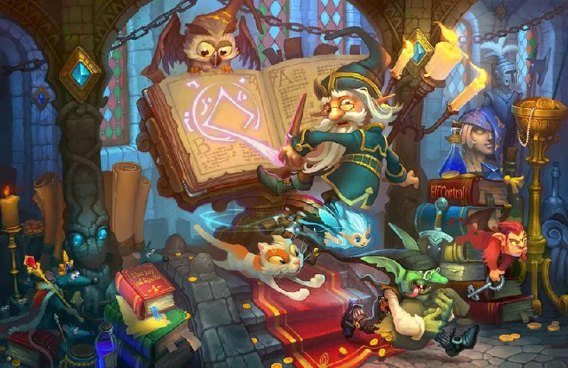 Wizard's Workshop Wooden Jigsaw Puzzle