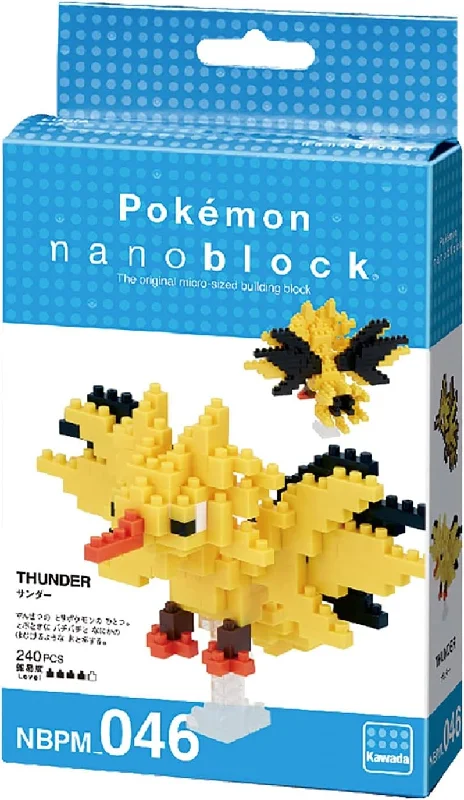 Zapdos Nanoblock Pokemon Series